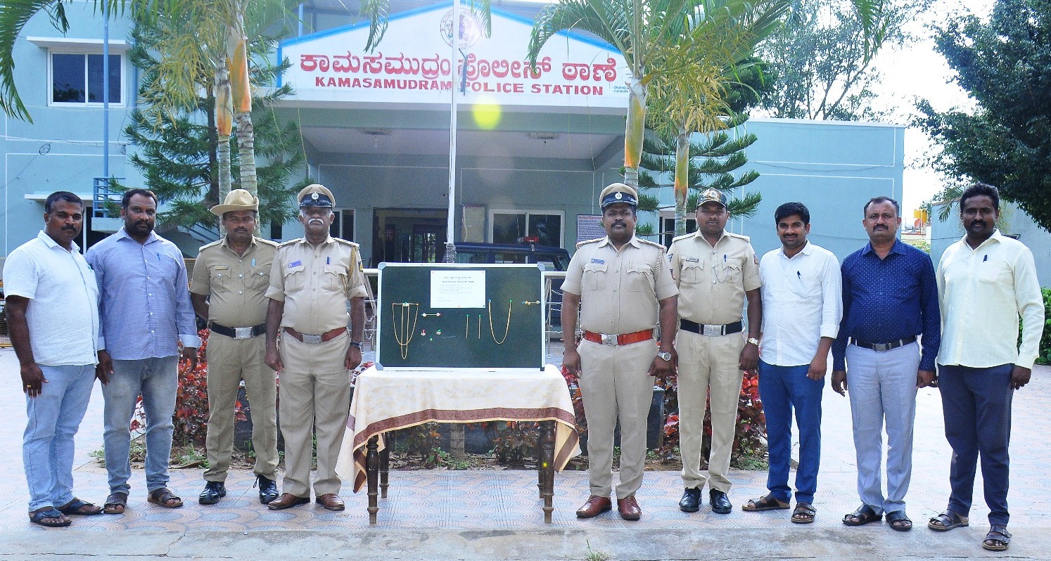 ಕಾಮಸಮುದ್ರಂ : ಮನೆ ಕಳವು ಪ್ರಕರಣದ ಆರೋಪಿ ಬಂಧನ, ಮಾಲು ವಶ