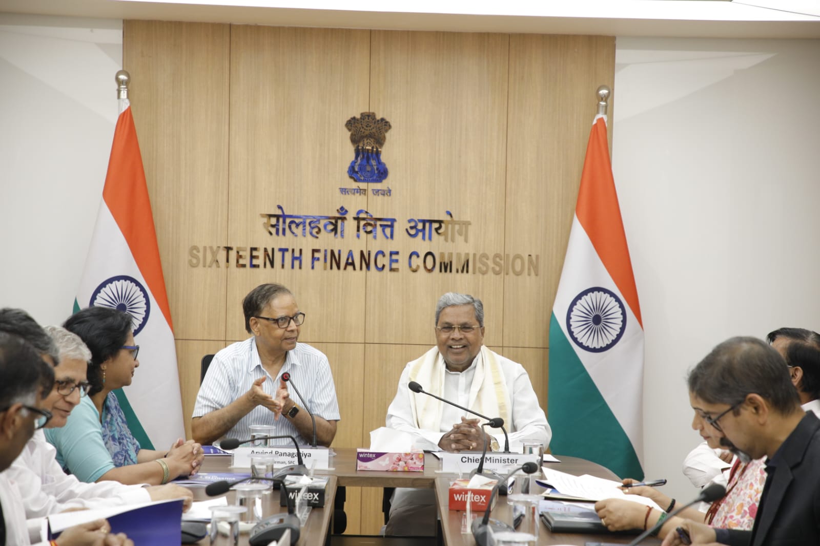 Karnataka’s views presented before 16th Finance Commission by Chief Minister