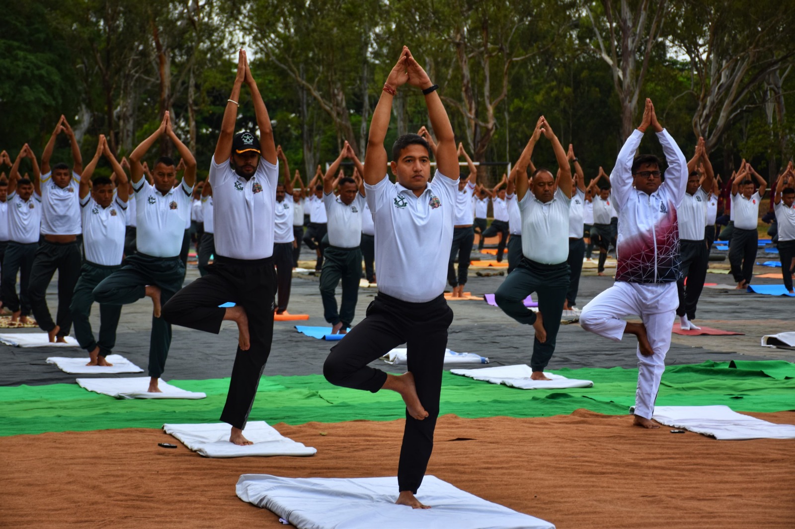 ಬಾಣಸವಾಡಿ ಮಿಲಿಟರಿ ಗ್ಯಾರಿಸನ್ 2025 ರ ಅಂತರರಾಷ್ಟ್ರೀಯ ಯೋಗ ದಿನ ಆಚರಣೆ