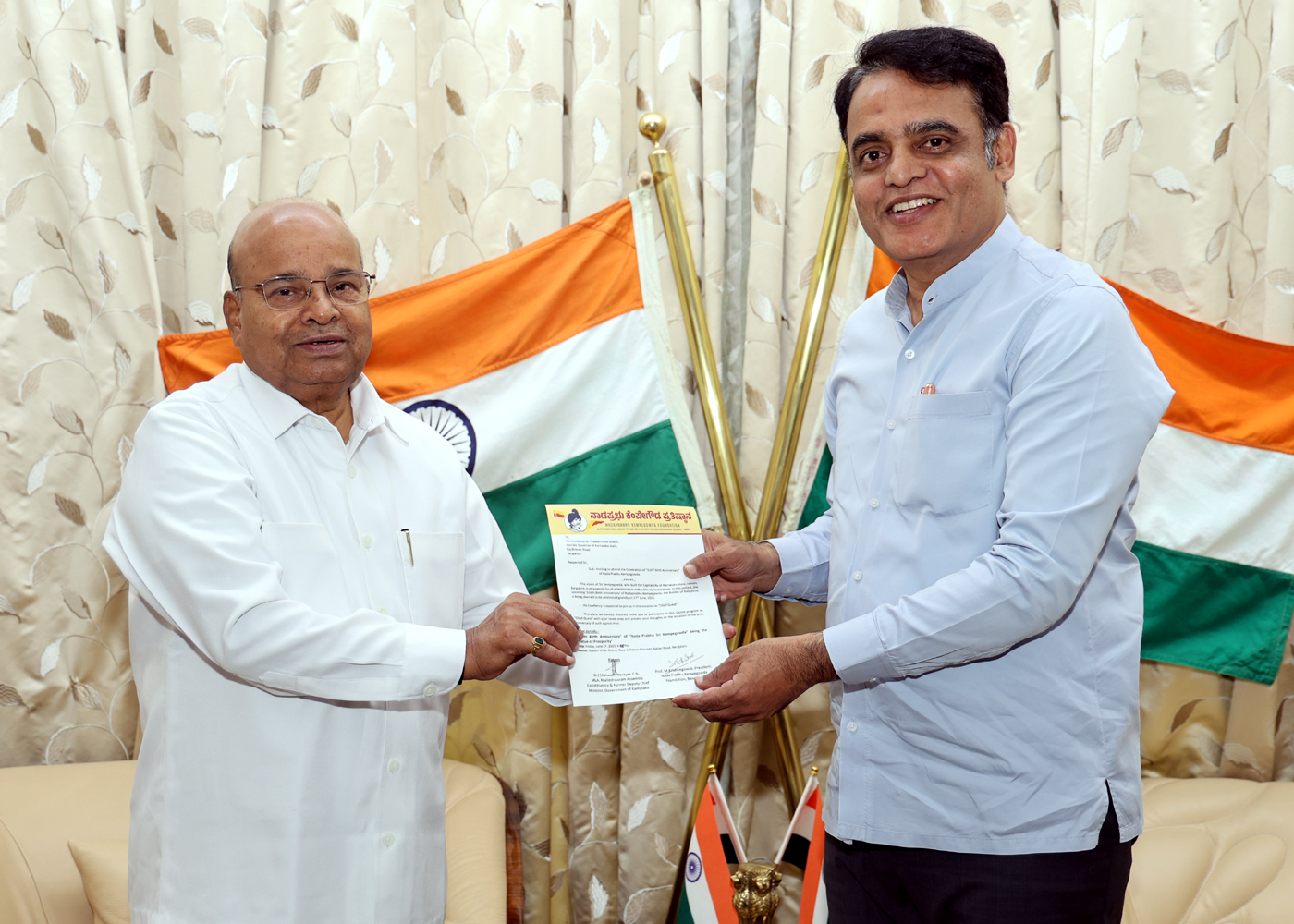 ಡಾ.C.N. ಅಶ್ವಥ್ ನಾರಾಯಣ್ – ರಾಜ್ಯಪಾಲ ಗೆಹ್ಲೋಟ್ ಭೇಟಿ