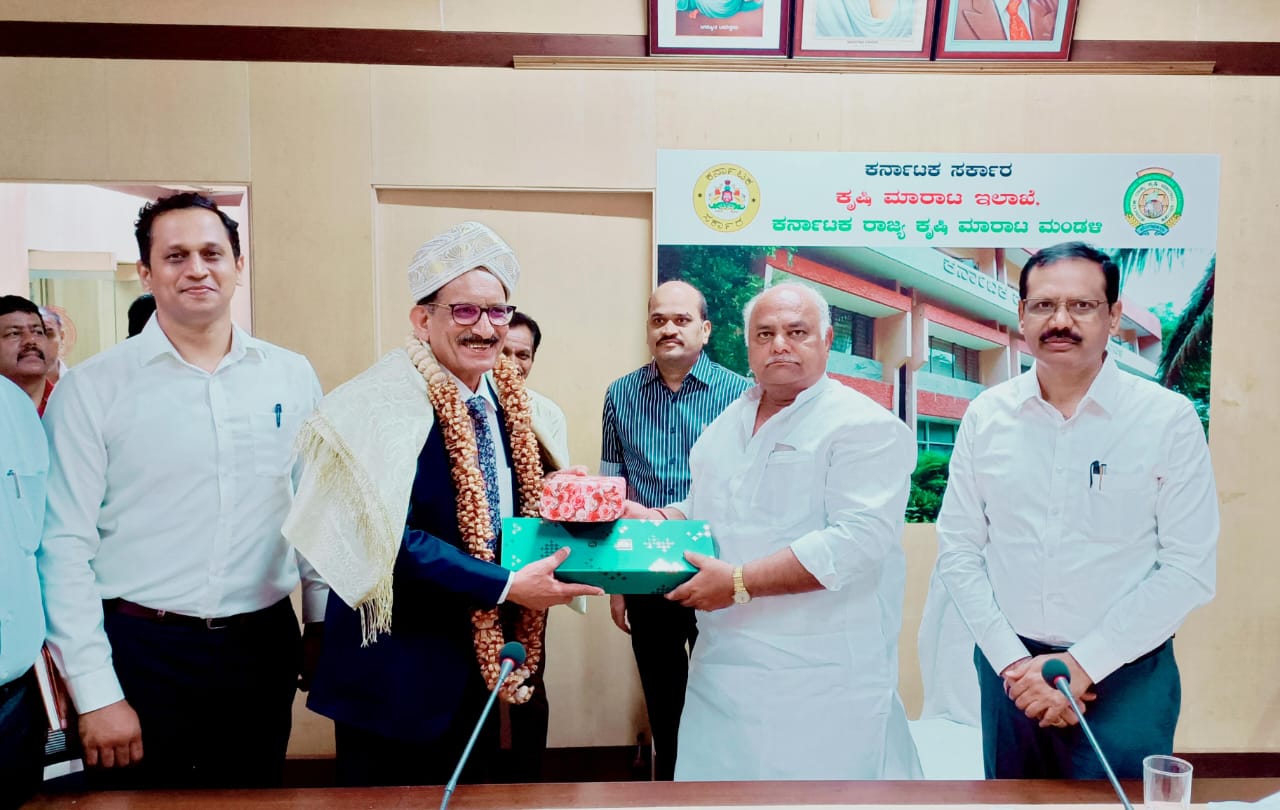 ಬಯೋ ಸಿಎನ್‍ಜಿ ಪ್ಲಾಂಟ್‍ಗೆ ಕಾರ್ಬನ್ ಕ್ರೆಡಿಟ್ಸ್ ಬಳಕೆ: ಕೃಷಿ ಮಾರುಕಟ್ಟೆ ಸಚಿವರೊಂದಿಗೆ ಕೊಸ್ಯಾಂಬೊ ಅಧಿಕಾರಿ ಚರ್ಚೆ