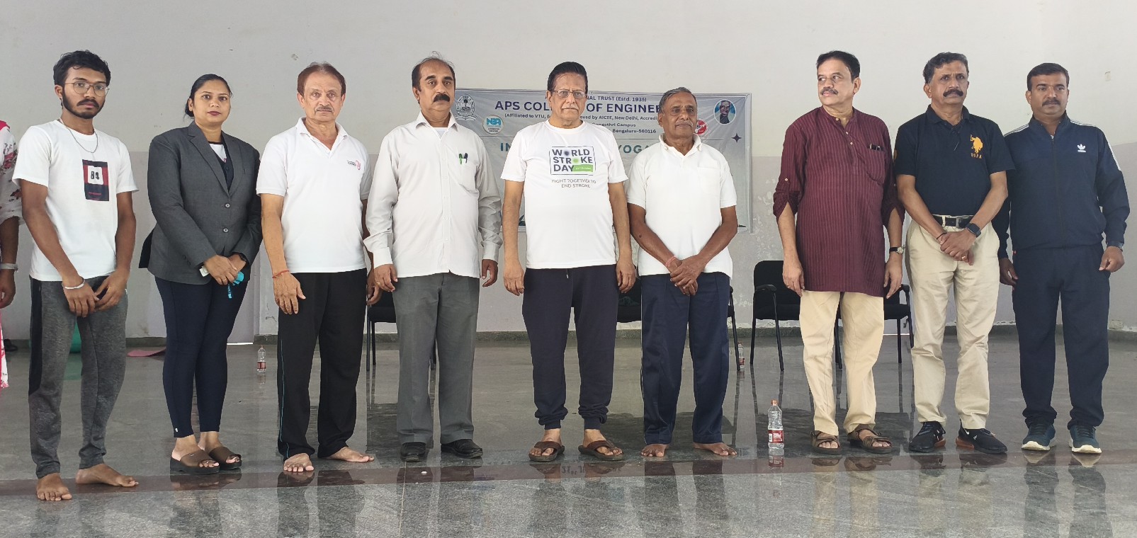 ಎಪಿಎಸ್ ಶಿಕ್ಷಣ ಸಂಸ್ಥೆಯಲ್ಲಿ ಯೋಗಾ ದಿನಾಚರಣೆ