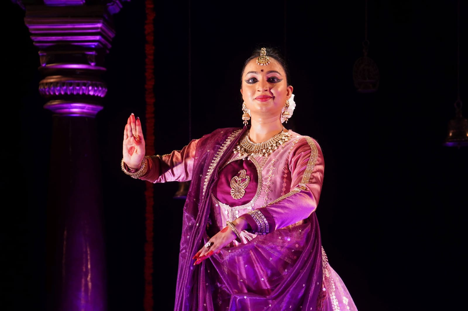 Kathak RangamanchPravesh of Dainika S Shetty Mesmerizes Audience