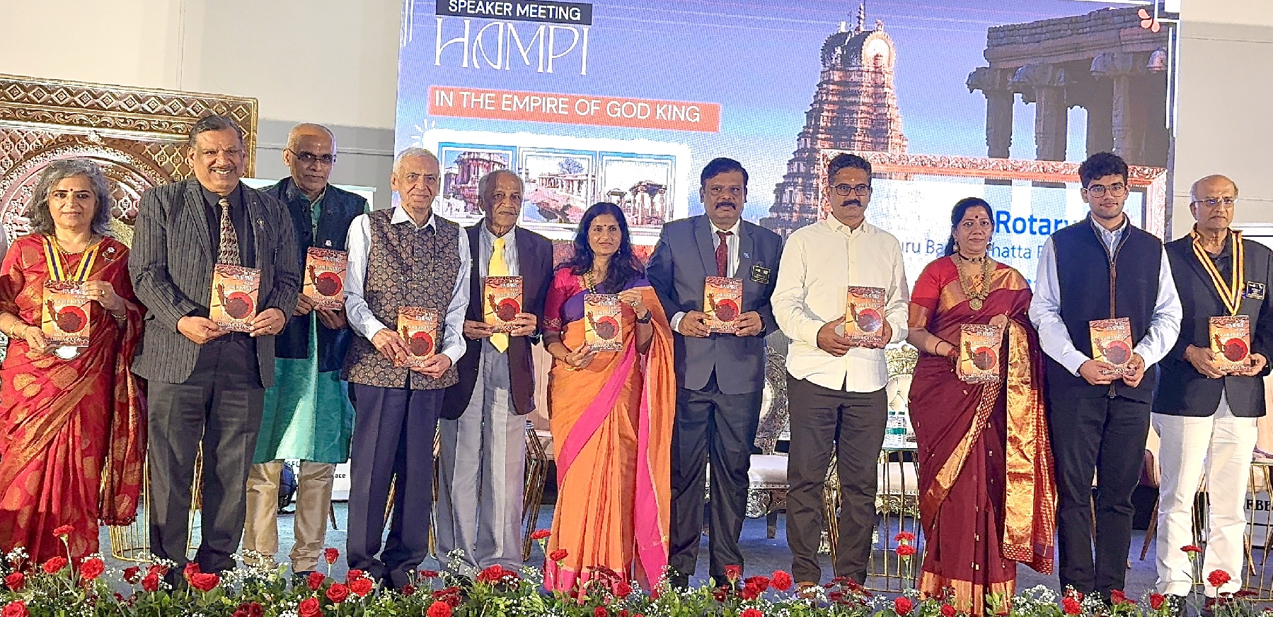 ವಿಜಯನಗರ ಸಾಮ್ರಾಜ್ಯದ 20 ನೇ ವಂಶಸ್ಥ ತಿರುಮಲ ವೆಂಕಟ ದೇವರಾಯರ-  “ಇನ್ ದಿ ಎಂಪೈರ್ ಆಫ್ ಗಾಡ್ ಕಿಂಗ್” ಪುಸ್ತಕ ಬಿಡುಗಡೆ*