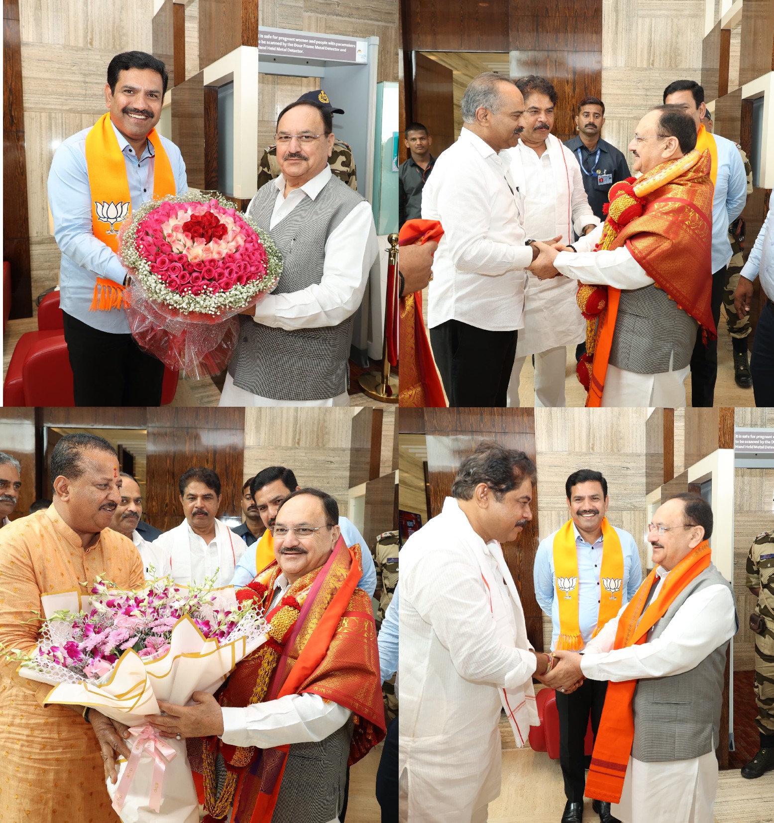 ಬಿಜೆಪಿ ರಾಷ್ಟ್ರೀಯ ಅಧ್ಯಕ್ಷ ಜೆ.ಪಿ. ನಡ್ಡಾ ಸ್ವಾಗತ ಕೋರಿದ ಬಿಜೆಪಿ ನಾಯಕರು ಬಿಜೆಪಿ ರಾಷ್ಟ್ರೀಯ ಅಧ್ಯಕ್ಷ ಜೆ.ಪಿ. ನಡ್ಡಾ ಸ್ವಾಗತ ಕೋರಿದ ಬಿಜೆಪಿ ನಾಯಕರು