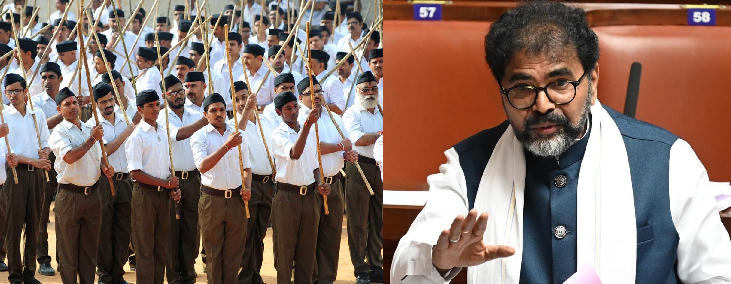 ಅನಾಹುತಗಳನ್ನು ಮರೆಮಾಚಲು ಆರೆಸ್ಸೆಸ್ ವಿಚಾರ ಪ್ರಸ್ತಾಪ; ಪಥಸಂಚಲನಕ್ಕೆ ಅನುಮತಿ ನಿರಾಕರಣೆ: ಛಲವಾದಿ ಆಕ್ಷೇಪ ಅನಾಹುತಗಳನ್ನು ಮರೆಮಾಚಲು ಆರೆಸ್ಸೆಸ್ ವಿಚಾರ ಪ್ರಸ್ತಾಪ; ಪಥಸಂಚಲನಕ್ಕೆ ಅನುಮತಿ ನಿರಾಕರಣೆ: ಛಲವಾದಿ ಆಕ್ಷೇಪ