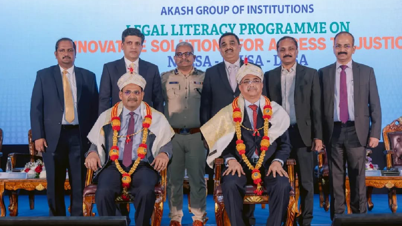 Justice should be provided to everyone in time: Justice Jitendra Kumar Maheshwari