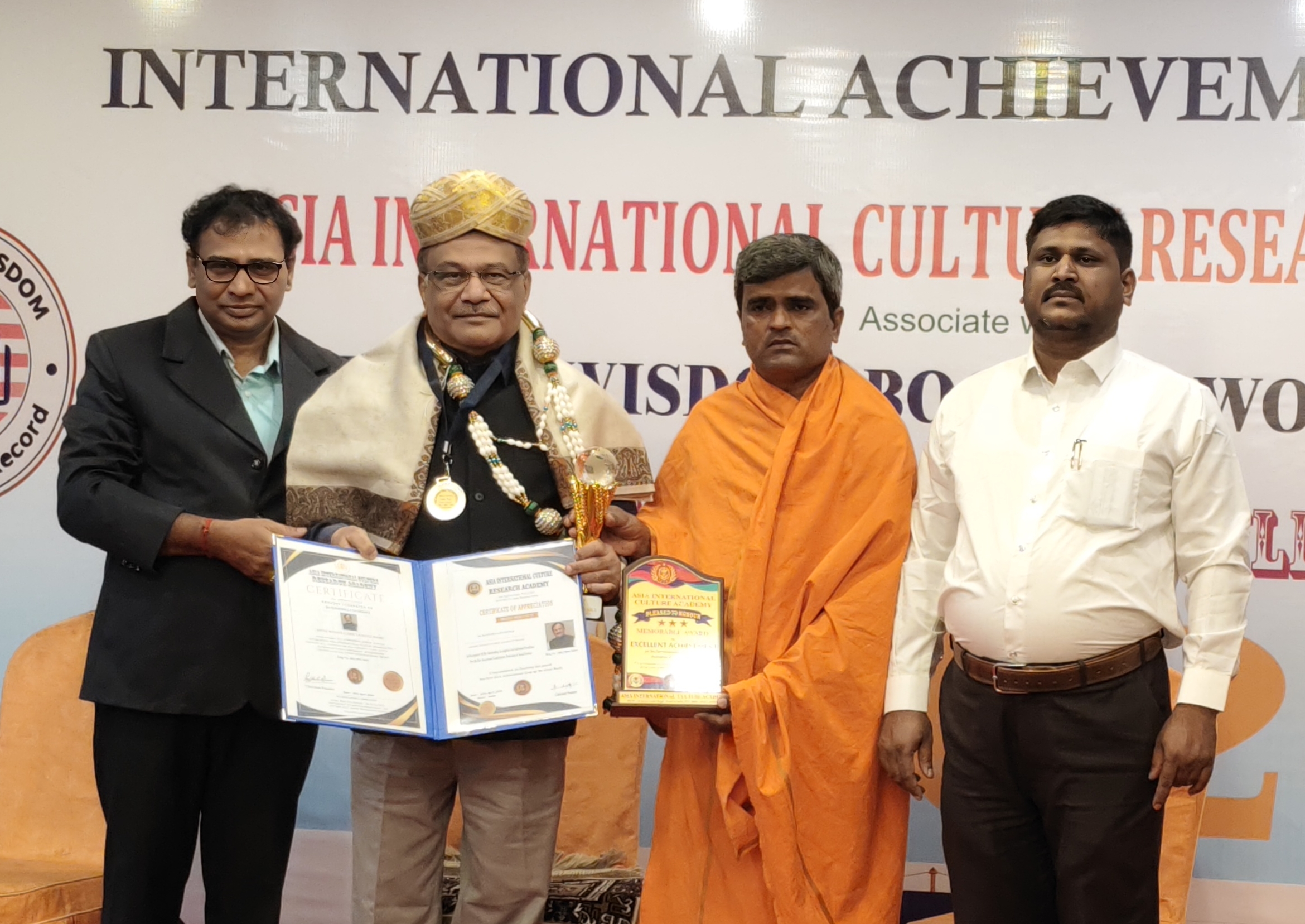 Divine Wisdom Global Laureate Honour Dr. Ravindra A. Kushtagi Receives International Recognition