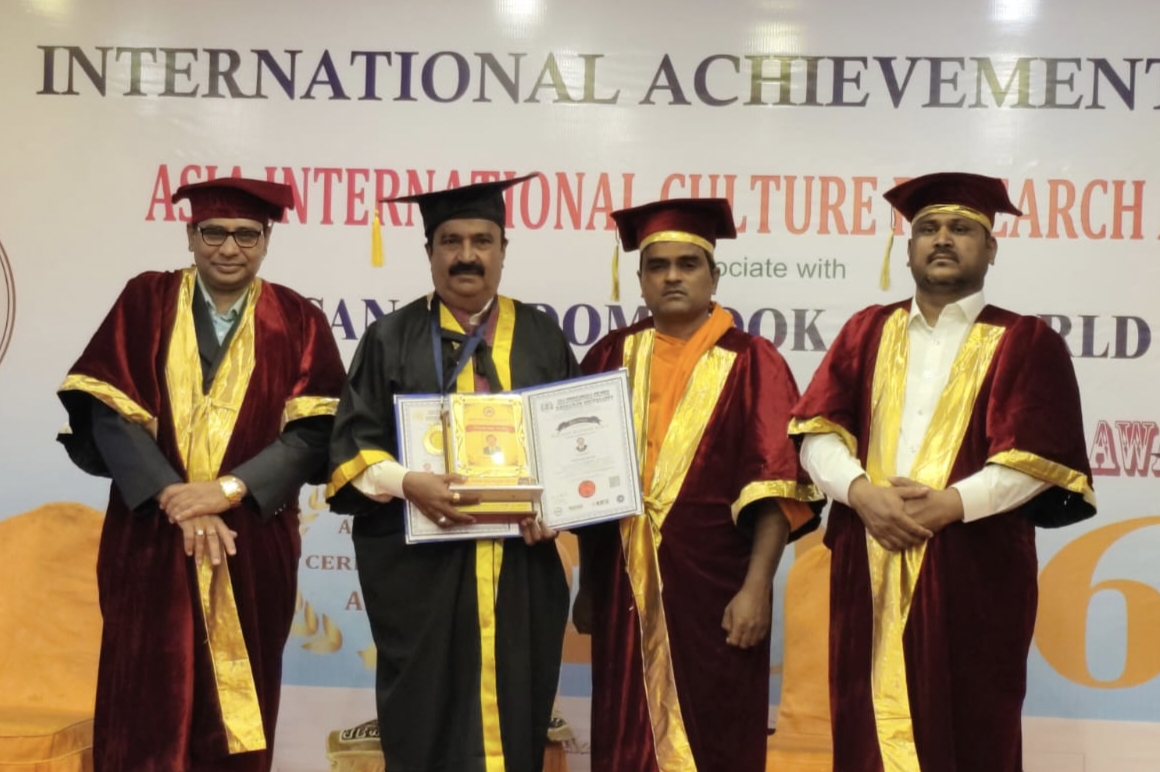 ಎಂ.ಎಸ್ ರಂಗನಾಥ ರಾವ್ ರವರಿಗೆ ಗೌರವ ಡಾಕ್ಟರೇಟ್ ಪ್ರದಾನ