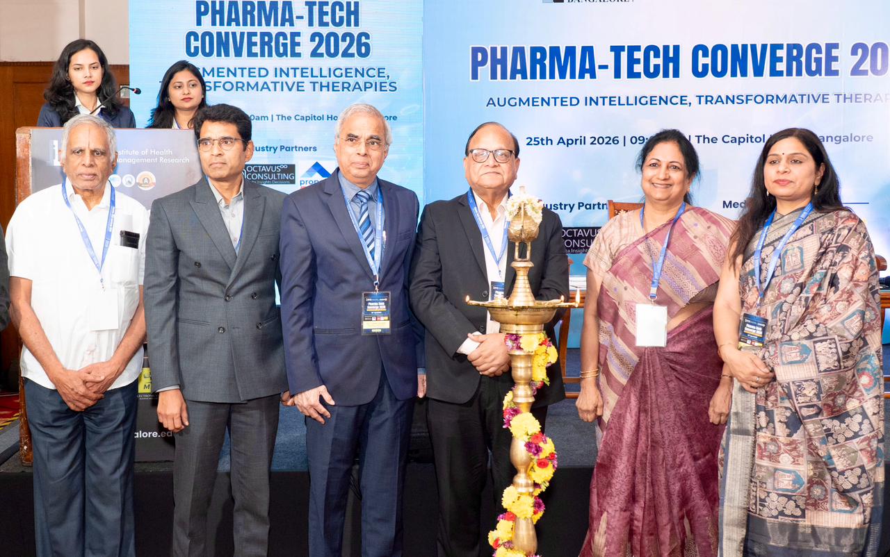 IIHMR ಬೆಂಗಳೂರಿನಲ್ಲಿ ಭಾರತದ ಔಷಧ ಉದ್ಯಮದ ಭವಿಷ್ಯ ಕೇಂದ್ರ ಬಿಂದು
